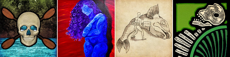 Thrice Fiction Art Montage