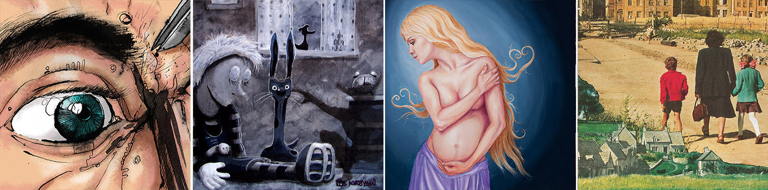 Thrice Fiction Art Montage