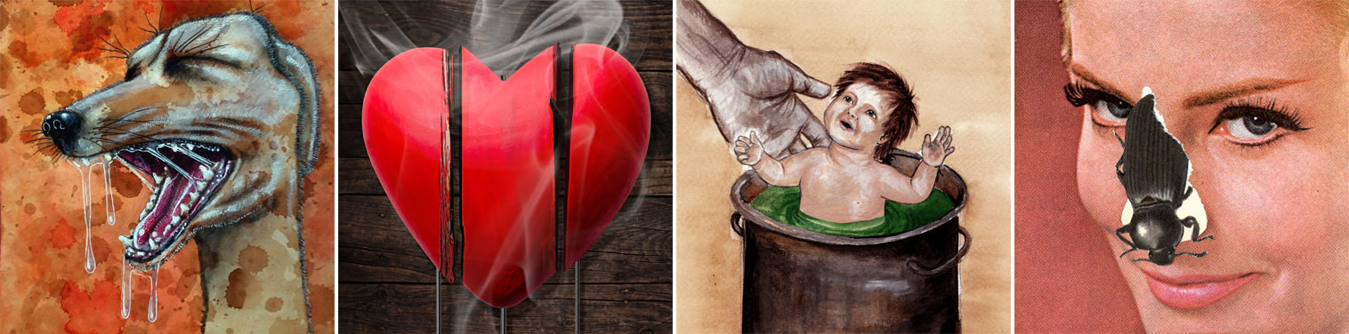 Thrice Fiction Art Montage