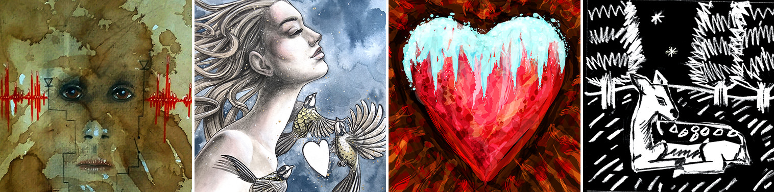 Thrice Fiction Art Montage